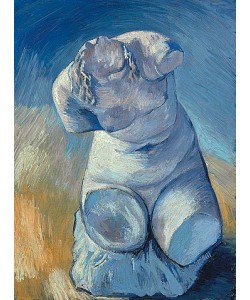 Vincent van Gogh, Gipsstatuette oder weiblicher Torso, von vorn gesehen. 1887