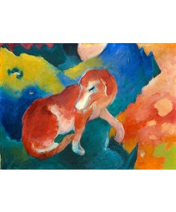 Franz Marc, Roter Hund. 1911