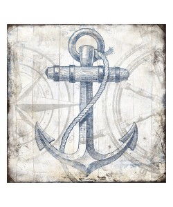 Jace Grey, NAUTICAL WHITE ANCHOR