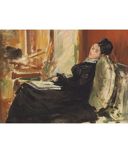 Édouard Manet, Lesende junge Frau. 1875