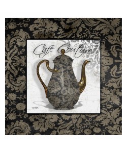 Diane Stimson, DAMASK BROWN COFFEE POT