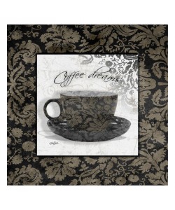 Diane Stimson, DAMASK BROWN COFFEE CUP I