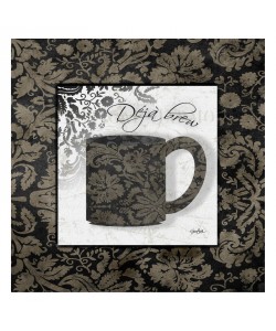 Diane Stimson, DAMASK BROWN COFFEE CUP II