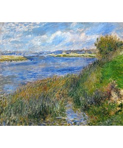 Pierre-Auguste Renoir, Die Seine-Ufer bei Champrosay. 1876