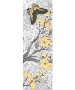 Diane Stimson, CHERRY BLOSSOM YELLOW PANEL I