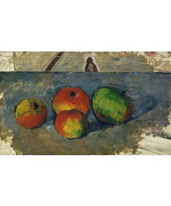 Paul Cézanne, Vier Äpfel. Um 1879-82