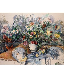 Paul Cézanne, Ein großer Blumenstrauß. Um 1892-95