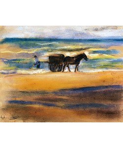 Max Liebermann, Muschelsucher am Strand.