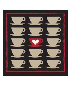 Melody Hogan, COFFEE CUPS I