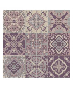 Carole Stevens, TILED BROWN I