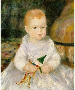 Pierre-Auguste Renoir, Kind mit einem Clown.