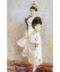 PEDER SEVERIN KROYER, Portrait von Emma Thomsen. 1893