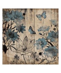 Jace Grey, WOOD FLORAL II