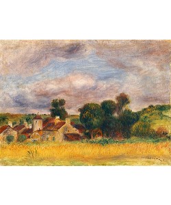 Pierre-Auguste Renoir, Dorf in der Bretagne. Um 1892
