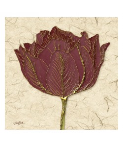 Diane Stimson, GOLD BURGUNDY TULP