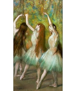Edgar Degas, Tänzerinnen in Grün. 1878