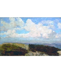Odilon Redon, Boote am Strand.