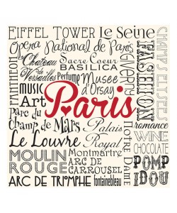Melody Hogan, CITIES WORD ART PARIS