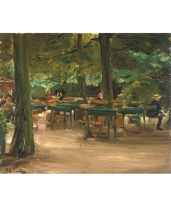 Max Liebermann, Biergarten. 1905