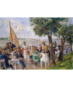 Max Liebermann, Gartenlokal an der Havel. 1932