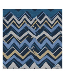 Diane Stimson, CHEVRON ON BLUE I