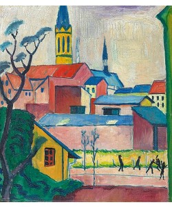 August Macke, Marienkirche. 1911