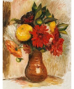 Pierre-Auguste Renoir, Blumenstrauß in einem Krug.