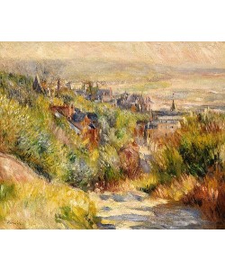 Pierre-Auguste Renoir, Hügelige Landschaft bei Trouville.