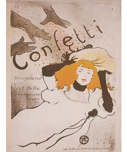 Henri de Toulouse-Lautrec, Confetti. 1895