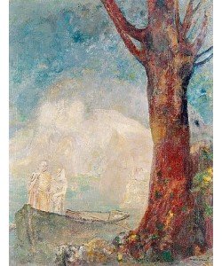 Odilon Redon, Die Barke. Um 1900