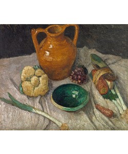 Paula Modersohn-Becker, Stillleben mit gelbem Krug. 1905