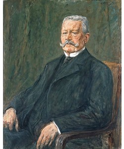 Max Liebermann, Bildnis Paul von Hindenburg. 1927