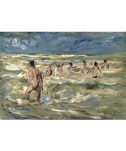 Max Liebermann, Badende Knaben. Um 1910