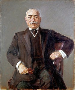 Max Liebermann, Bildnis des Geheimrats Dr. h.c. Seligmann. 1910