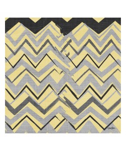 Diane Stimson, CHEVRON ON YELLOW I