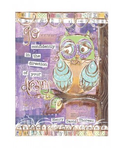 Erin Butson, PASTEL OWL II