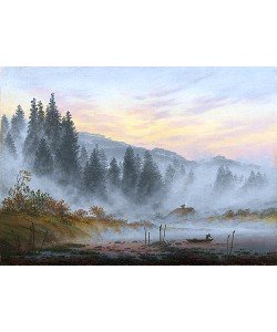 Caspar David Friedrich, Der Morgen. 1. Bild der Folge der 'Vier Tageszeiten'. Um 1821