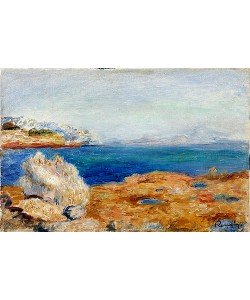 Pierre-Auguste Renoir, Küstenlandschaft. Um 1883