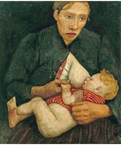 Paula Modersohn-Becker, Stillende Mutter. 1903