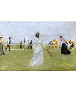 Max Liebermann, Tennisspieler am Meer (Scheveningen). 1903