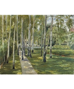 Max Liebermann, Der Garten des Künstlers. 1918