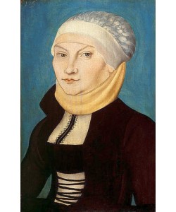 LUCAS CRANACH Der Ältere, Katharina von Bora. 1528 (siehe auch Bildnummer 35269)