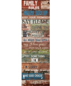 Taylor Greene, FAMILY RULES RUSTIC I