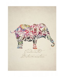 Melody Hogan, COLORFUL ELEPHANT I