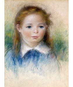 Pierre-Auguste Renoir, Mädchenbildnis.