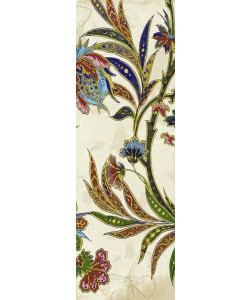 Jace Grey, FLORAL PATTERN BEIGE PANEL II