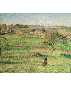 Camille Pissarro, Felder im Herbst bei Bazincourt. 1894