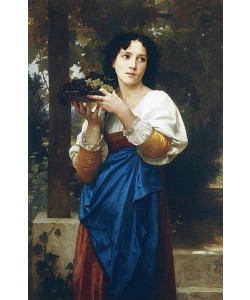 William Adolphe Bouguereau, In der Weinlaube. 1898 (?)