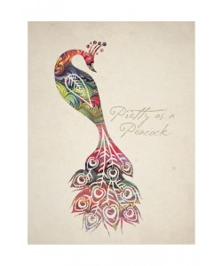 Melody Hogan, COLORFUL PEACOCK II