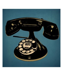 Tina Carlson, TELEPHONE BLUE I